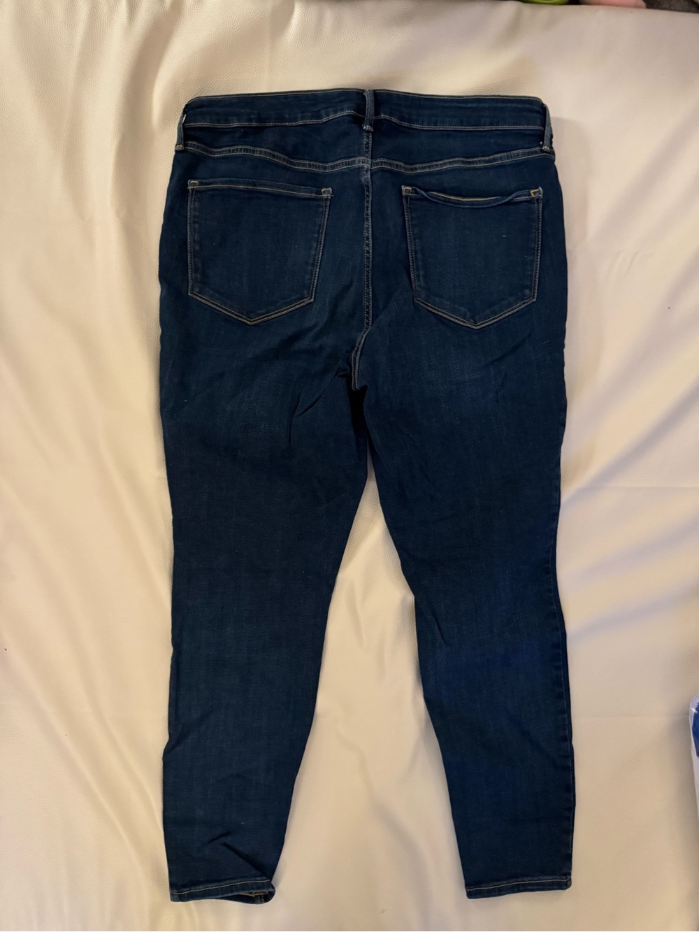 Old Navy Rockstar Super Skinny High Rise Women'sJeans - Dark Blue - Picture 4 of 6